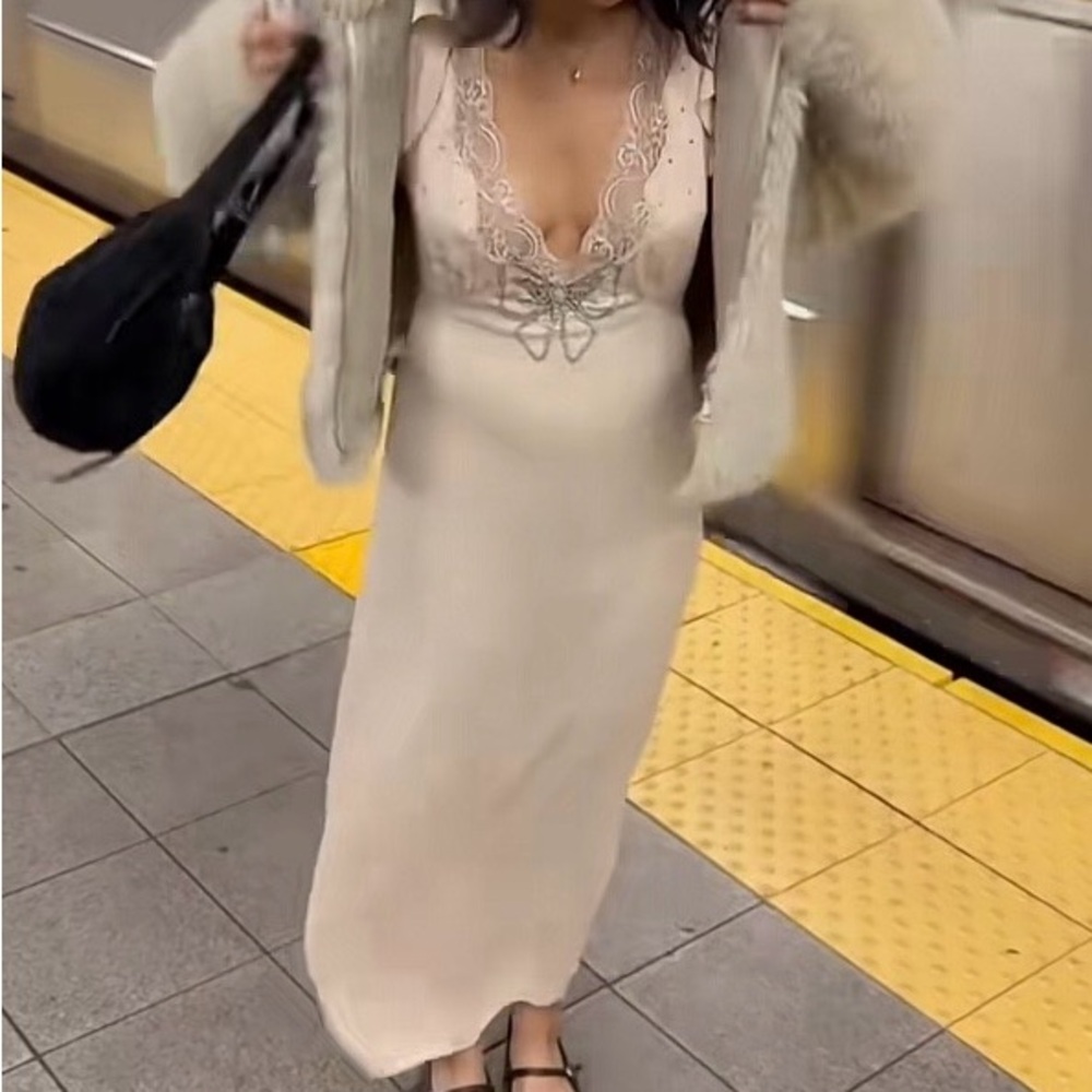 Free People Tied With Joy Midi Dress
